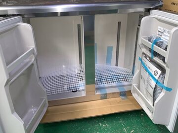 新品テーブル形冷蔵庫　RT-115MTCG　ドアポケット付き イメージ2