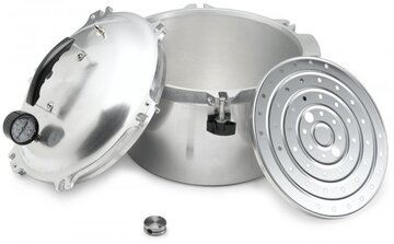 新品 アルミ製圧力鍋　約28L　#930 イメージ2