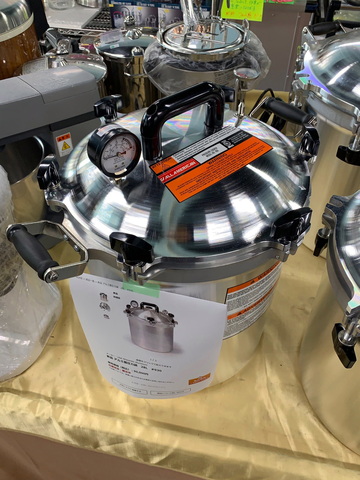 新品 アルミ製圧力鍋　約28L　#930　在庫限り特価 イメージ4