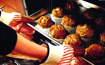 新品 耐熱用グローブ滑り止めシリコン付 左右2枚組 イメージ5