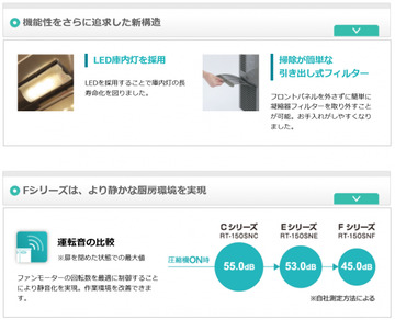 インバーター制御搭載　テーブル形冷蔵庫　RT-120SDG-1 イメージ4