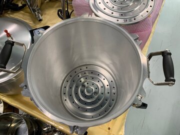 新品 アルミ製圧力鍋#941 約40L 41.5Q イメージ3