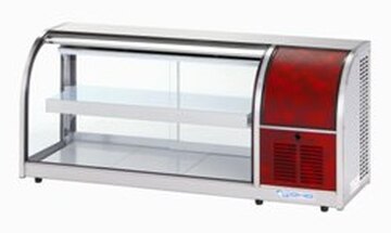 未使用卓上型冷蔵ショーケース OHLM-1200LーB イメージ3