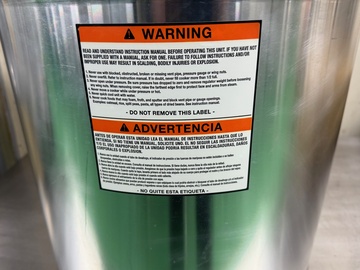 中古品 アルミ製 圧力鍋#941 約40L 41.5Q イメージ6