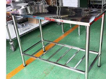 未使用 ステンレス製作業台、調理台 NDIY-10050T (現金特価) イメージ1