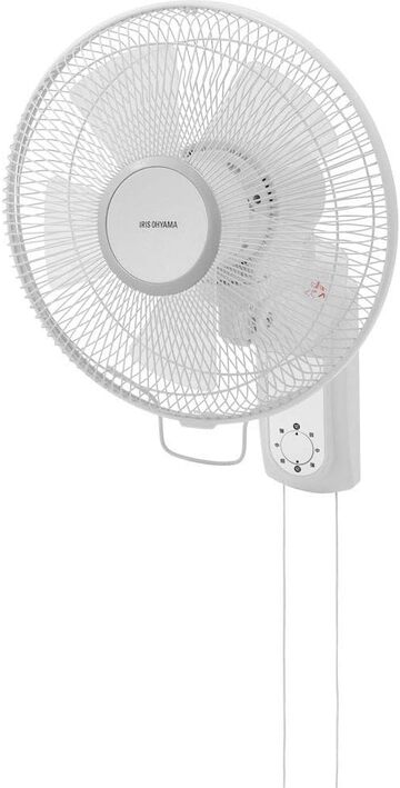 新品 扇風機 壁掛け 首振り 風量3段階 メカ式 ホワイト WFM-306