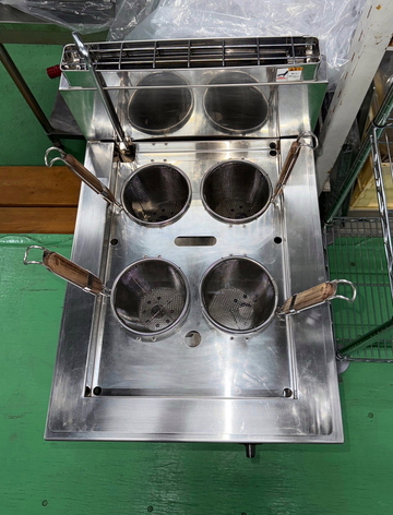 中古　ゆで麺機　生めん用麺釜　MRF-046RC　LP イメージ3