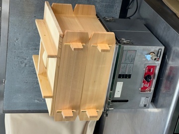 卓上タイプ角セイロ付蒸し器　　M-11