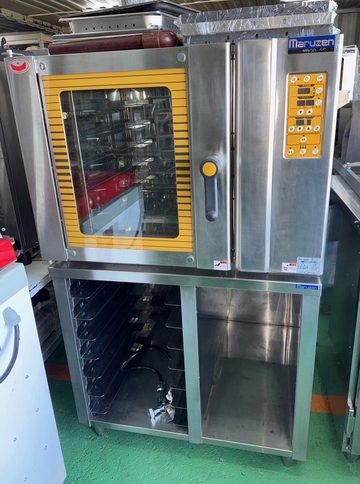 中古良品 ベーカリーコンベクションオーブンMBCO-5C-Y　架台付 イメージ1