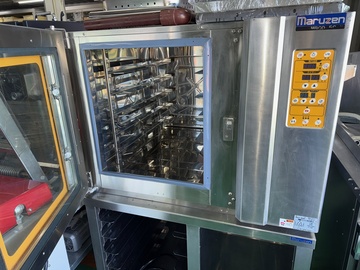 中古良品 ベーカリーコンベクションオーブンMBCO-5C-Y　架台付 イメージ2