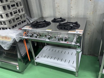 新品 外管式ガステーブル アルファーシリーズ TGTM-0921 イメージ2