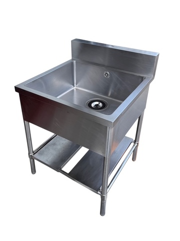 ステンレス製一槽シンク　750＊750 イメージ1