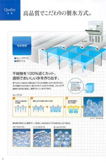 大型バーチカル製氷機　IM-230M-1 イメージ4